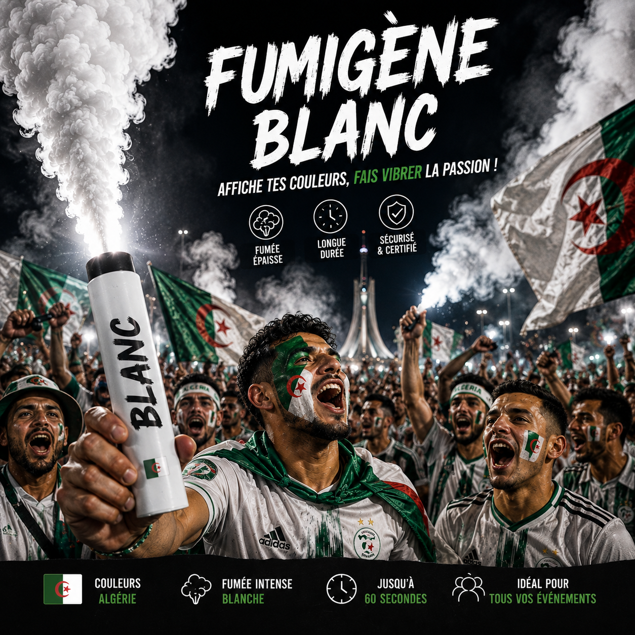 Fumigène Blanc A Main