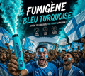 Fumigene Bleu Turquoise a main